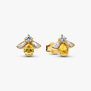 Honey Bee Stud Earrings